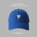 Love baseball cap for girls, large size, large head circumference, soft top cap, round face, square face, Korean style, cute hat for distribution_viptrois.com