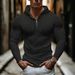 Men's Loose Knit Sweater Slim Fit Trendy Long Sleeve Hooded Sweatshirt Autumn Winter New Style_viptrois.com