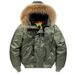 Men's Clothing Cotton And Thickened Autumn And Winter New Air Force Ma1 Pilot Jacket Detachable Fur Collar Cotton Coat Large Size Light Version Coat_viptrois.com