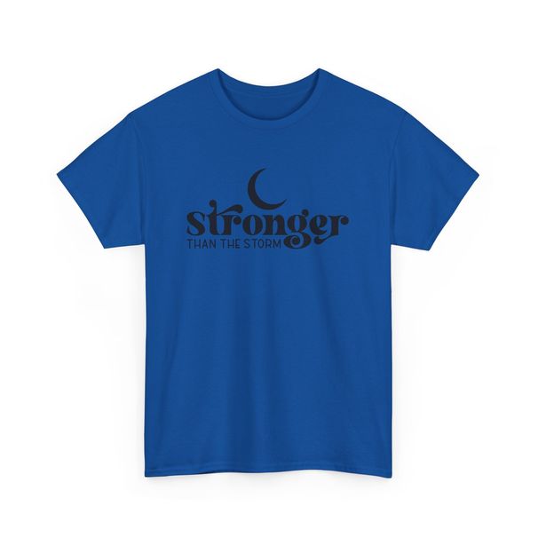 Superhero Comics T-Shirt Mens Womens Tees Top | Funny Hero Fan Tee | Stronger Than The Storm Shirt_viptrois.com