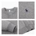 Unisex Retro Baseball Collar 2025 Spring New Solid Color Loose Casual All Match Sweater Jacket_viptrois.com