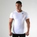 Man's clothing Men's short sleeve trend men's T-shirt Summer sports short sleeve quick drying training breathable tights_viptrois.com