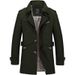 Casual Work Coat Pure Cotton Windbreaker 2025 Spring Autumn New Men's Jacket_viptrois.com