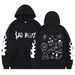 Pure 2025 Foreign Trade European And American Sad Boy Trendy Fashion Casual Unisex Hooded Sweatshirt_viptrois.com