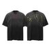 Men's Clothing Jiayiku Men's Clothing 2025 New American Street Fashion Brand Niche Tee Heavy Washed Cut Erosion T Shirt Short Sleeve_viptrois.com