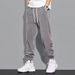Men's Clothing Men's casual all match pants corduroy sports pants winter plus velvet thickened all match loose warm cuffs_viptrois.com