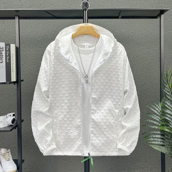 Men's Clothing Thin Jacquard Outdoor Sports Fishing Skin Trendy Ice Silk Sun Protection Clothing_viptrois.com