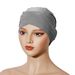 Elegant Crystal Linen Hijab – Two-Layer Full Cover Scarf With Cross Design (Arabic Style Headscarf For Women)_viptrois.com