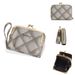 Card Bag Card Cases Women's Coin Purse Small Diamond Zipper Accordion Card Holder Multi Function Wallet_viptrois.com