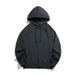 Men's Clothing Factory direct sales heavy 320g pure cotton hooded sweatshirt men and women loose tops drop shoulder pullover casual hoodie trend_viptrois.com
