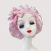Large Elastic Wide Brim Satin Sleep Cap With Ribbon Bowknot Headband Women's Hair Protection Hat_viptrois.com