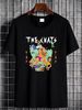 HOT NEW The Chats Band Poster T-shirt Blue Unisex Tee S To 345Xl Q879 Versatile Stylish Top For Everyday Wear Streetwear Homme Soft Slightly_viptrois.com