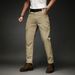 Men's Clothing Men's Retro Loose Fit Cargo Pants With Multi-Pockets - Stretchable Workwear Joggers In Black, Khaki, Army Green, Grey & Navy_viptrois.com