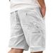 Men's Clothing 2025 New European And American Cross Border Foreign Trade Men's Fashion Multi Pocket Embroidered Workwear Retro Corduroy Shorts_viptrois.com