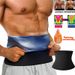 Unisex Men and women sweat belly belt belt postnatal yoga waist trimmer sweat fitness sports plastic belt_viptrois.com