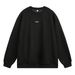 Split Structure Heavy Suede Round Neck Sweatshirt Men's Autumn Style Contrast Color Embroidery Pullover Trendy Brand Top Jacket_viptrois.com
