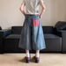 Men's Clothing Plaid Patchwork Denim Shorts New Style Niche High Waist Loose Versatile Slim Straight Leg Cropped Pants Trend_viptrois.com