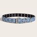 Punk Style Star Double-Breasted Korean Version Jeans Fashion Decorative Chicken Eye Belt_viptrois.com