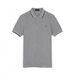 Men's British-style Wheat Ear Polo Shirt, Casual Cotton Embroidered Color-blocked Short-sleeve Top For Men_viptrois.com