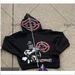 Hoodie Sweatshirt Gothic High Street Full Zipper Oversized Unisex Streetwear Y2 Jacket_viptrois.com