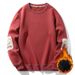 Men's Secondary Development Trendy Loose Round Neck Casual Pullover Top_viptrois.com