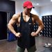 Summer Fitness I-shaped Vest American Quick-drying Breathable Bottoming Shirt Loose Squat Running Training Clothes Casual T-shirt_viptrois.com