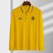 Men's Clothing Dad's casual business e commerce polo shirt men's free ironing large size embroidered lapel top long sleeve_viptrois.com