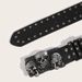 2025 Designer Gürtel Für Frauen Hohe Qualität Luxus Marke Punk Goth Niet Schwarz Jeans Unisex Männer Gürtel Pfote Schädel Schnalle Bund Mann_viptrois.com