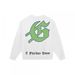 Trendy Brand Big G Coconut Tree Print Heavy Cotton Unisex High Street Crew Neck Sweatshirt_viptrois.com