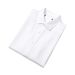CT Brand Clothing Spring And Autumn Men's Pure White Point Collar Business Casual Jacquard Long Sleeve Shirt C3U11200_viptrois.com