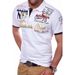Fashion Personality Short Sleeve Polo Shirt Men's 3D Digital Print T-Shirt_viptrois.com
