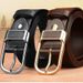 Men's Belts Gift Box Men's Retro Pin Buckle Buckle Genuine Leather Belt Cowhide Belt Men's Trouser Belt_viptrois.com