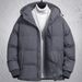 Men's Clothing Cotton Coat Thickened Hooded Thickened Cotton Hooded Jacket - Loose Fit, Warm & Stylish Winter Coat For Casual & Outdoor Activities_viptrois.com