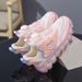 Mother Kids Net Sports Shoes Shoes New Large Daddy Breathable Girl Children's Sports Shoes Men And Women Spring And Autumn Girls Sports_viptrois.com