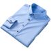 Men's Stretch Dress Shirt With Rhinestone Buttons – Wrinkle-Resistant, Slim Fit, Business Casual & Korean-Inspired Style_viptrois.com