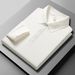 High-quality Imitation Cotton Solid Color Long-sleeve Polo Shirt, Spring And Autumn Fashion Business Casual Turn-down_viptrois.com