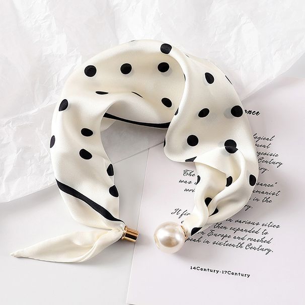 2025 New Letter Magnetic Buckle Small Square Long Silk For Women Spring Summer Matching Shirt Professional Decoration_viptrois.com