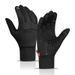 Outdoor waterproof gloves autumn and winter touch screen men's windproof warm cycling zipper sports plus velvet mountaineering skiing gloves_viptrois.com