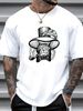 Russian Prison Tattoo Cat Thief T-Shirt Homme Stylish Breathable Streetwear Versatile Slightly Summer Casual Designer Clothes Comfortable_viptrois.com