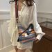 Women's Crossbody Bags Fashion Simple Casual Women's Shoulder Bag Literary Tassel Bag Large Tote Bag_viptrois.com