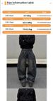 2026 American Retro High Street Silhouette American Scimitar Jeans Men's Washed Vintage Banana Wide-Leg Sickle Pants_viptrois.com