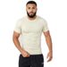 YOUNGAL Men's Compression Workout T-Shirt – High-Stretch Muscle Fit Gym Top (Short Sleeve, Moisture-Wicking Polyester, S-XXXL, 12 Colors)_viptrois.com