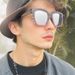 New Simple Atmosphere Sunglasses For Men And Women With Sweet And Spicy Personality Rivet Handmade Sunglasses For Sun Protection And Cool_viptrois.com