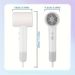 Travel Hair Dryer with Leakage Protection Plug - Powerful Hot and Cold Wind for Gentle Hair Care on the Go_viptrois.com