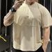 Men's Clothing Short Sleeved Sports Fitness T Shirt Loose Half Sleeved Iron Basketball Quick Drying Training Clothes_viptrois.com