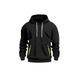 Men's Clothing Sweatshirt Casual Sports Hoodie Autumn And Winter Top Arm Pocket Zipper Hoodie_viptrois.com