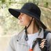 UPF 50+ Women's Sun Hat - Wide Brim Beach Hat For Travel & Outdoor (Lightweight, Quick-Dry, Adjustable Chin Strap, Breathable Fabric)_viptrois.com