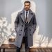 Men's Clothing Autumn And Winter High Quality Thickened Medium And Long Double Breasted Woolen Slim Fit Coat_viptrois.com