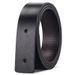 Men's Belt With Toothless Automatic Buckle Flat Belt With Fine Grain Buckle 94 Grain Belt Without Head_viptrois.com