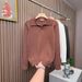 Men's Clothing Knitted Polo Shirt Spring And Autumn New Simple Striped Lapel Sweater Temperament Men's High End Texture Long Sleeved Sweater_viptrois.com